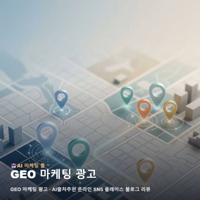 GEO 마케팅 광고 기반의 효율적인 온라인 브랜드 성장 및 관련 이미지 1