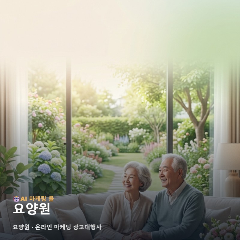 가족의 따뜻한 안식처를 찾는 마음을 이어주는 요양원 홍보를 위한 온라인 마케팅 관련 이미지 1