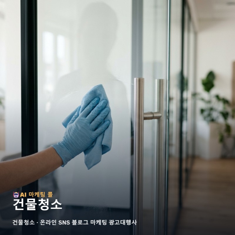 건물청소 전문성을 고객의 눈높이에서 보여주는 온라인 마케팅 운영 노하우 관련 이미지 1