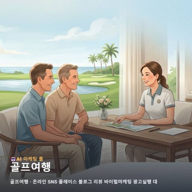 골프여행 수요를 선점하기 위한 다각도 온라인 마케팅과 광고 실행의 필요성 관련 이미지 1