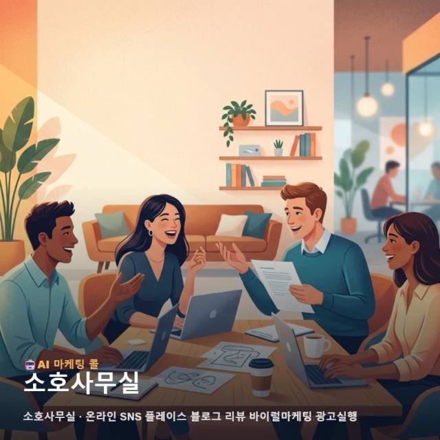 공간의 가치를 온라인에 담아내는 소호사무실 마케팅 및 광고 대행사의 통합 운영 전략 관련 이미지 1