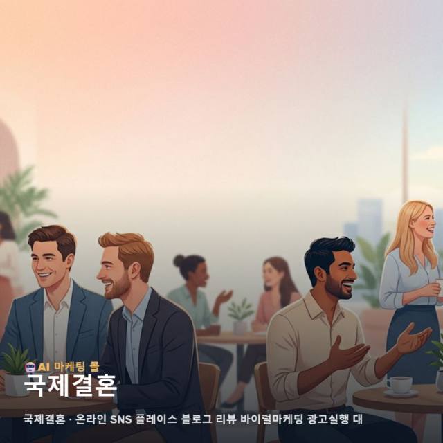 국제결혼 신뢰를 높이는 온라인 마케팅 광고대행 전략과 채널별 운영 방안 관련 이미지 1