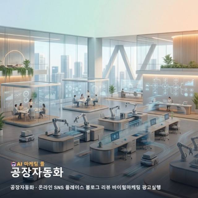 기술 중심의 공장자동화 산업에서 온라인 마케팅 광고대행 체계가 잠재 고객 관련 이미지 1
