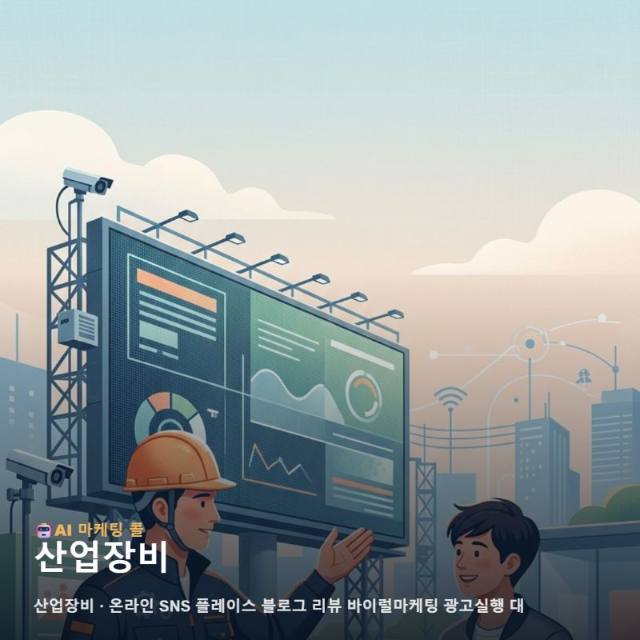 기업의 기술력이 담긴 산업장비 정보를 온라인 채널에 최적화하여 신규 판로 관련 이미지 1