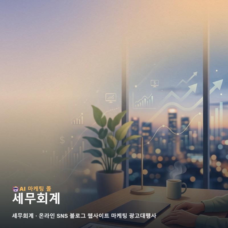기업의 성장을 돕는 세무회계 정보와 온라인 마케팅의 체계적인 결합 관련 이미지 1