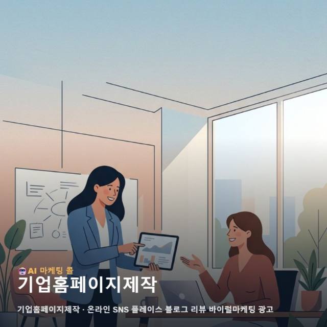 기업홈페이지제작 전문성과 통합 마케팅을 연결하여 브랜드의 온라인 경쟁력을 완성하 관련 이미지 1