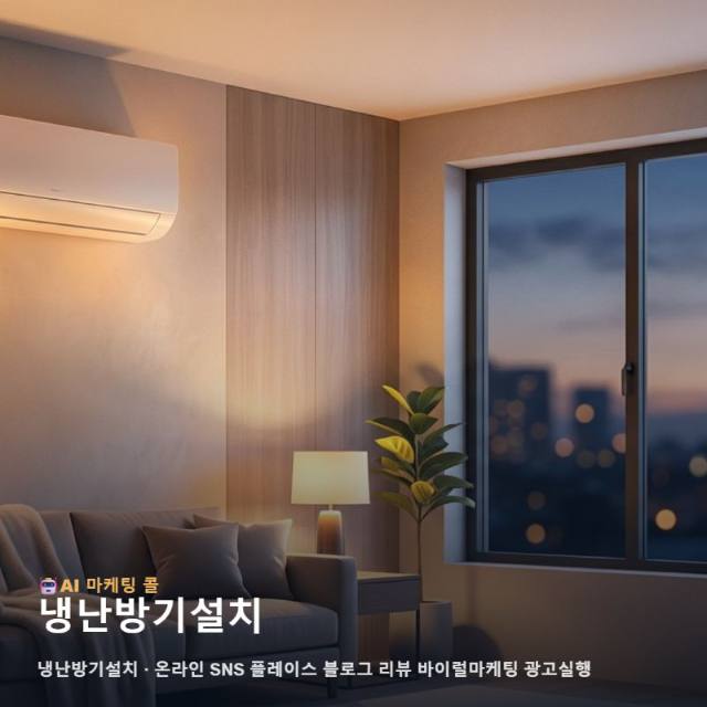 냉난방기설치 분야에서 신뢰를 쌓고 잠재 고객을 확보하기 위한 세 가지 온라인 관련 이미지 1