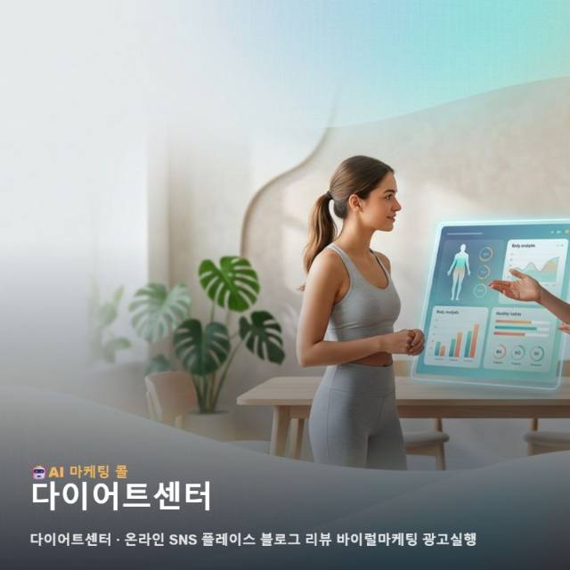 다이어트센터 브랜드 가치를 전달하는 온라인 통합 마케팅과 체계적인 광고 실행 방안 관련 이미지 1
