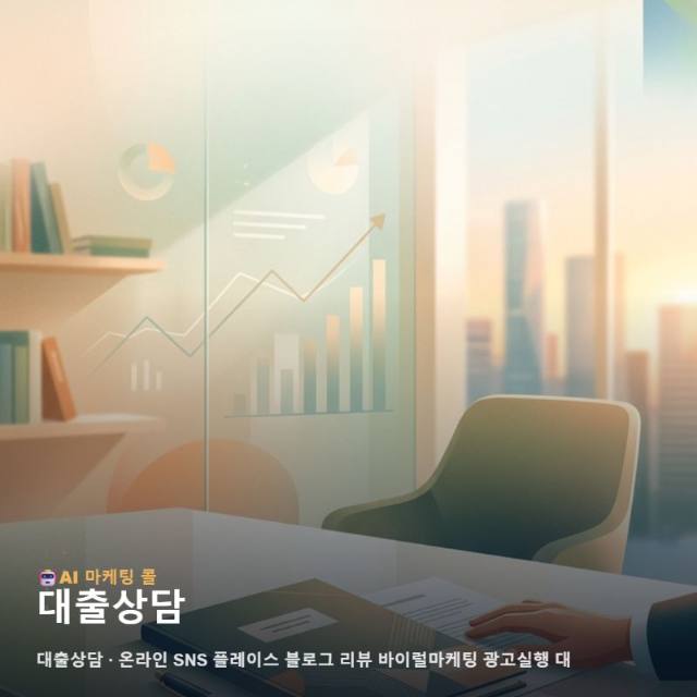대출상담 신뢰를 온라인에 담아 고객의 선택을 돕는 전문적인 마케팅 전략 관련 이미지 1