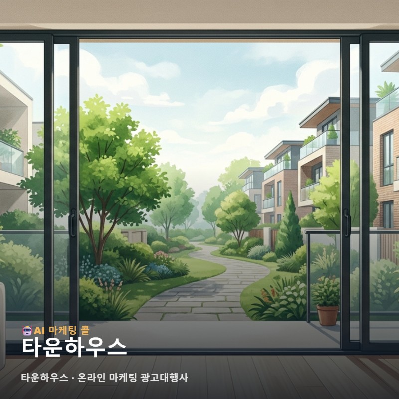 도심 속 여유를 꿈꾸는 이들에게 타운하우스 가치를 전달하는 광고 실행 방법론 관련 이미지 1