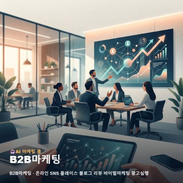 디지털 신뢰를 구축하는 B2B마케팅 기반의 온라인 채널 운영과 광고 대행 활용법 안내 관련 이미지 1