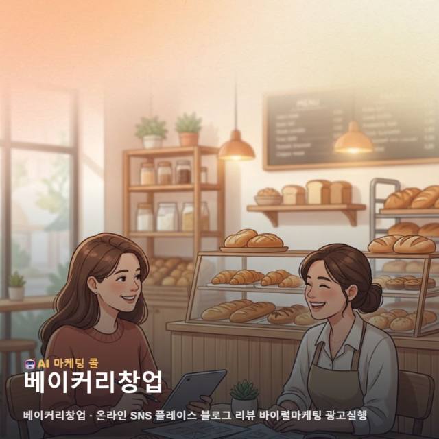 따스한 온기가 그리운 계절에 시작하는 베이커리창업 브랜드 가치를 알리는 온라인 관련 이미지 1