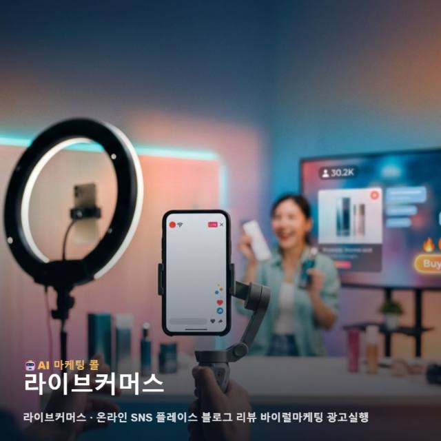 마케팅 광고대행 생활에서 라이브커머스를 비교하는 방법 관련 이미지 1