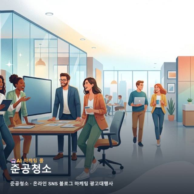 마케팅 광고대행 생활에서 준공청소를 비교하는 방법 관련 이미지 1