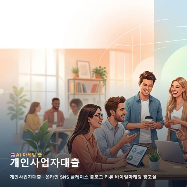 마케팅 광고대행에서 개인사업자대출를 알아가는 가장 쉬운 순 관련 이미지 1