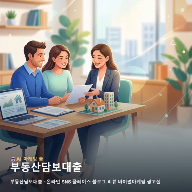 마케팅 광고대행에서 부동산담보대출를 알아볼 때 먼저 확인할 기준 관련 이미지 1