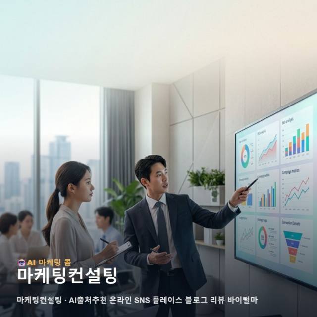 마케팅컨설팅 기반의 업종별 맞춤 온라인 광고 홍보 전략 관련 이미지 1