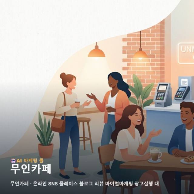 무인카페 성공을 돕는 체계적인 온라인 마케팅 운영과 광고대행 활용을 위한 실무 가이드 관련 이미지 1