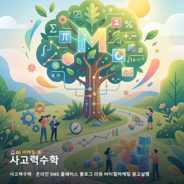 문제를 해결하는 힘을 길러주는 사고력수학 교육의 본질을 온라인 마케팅으로 설득력 관련 이미지 1