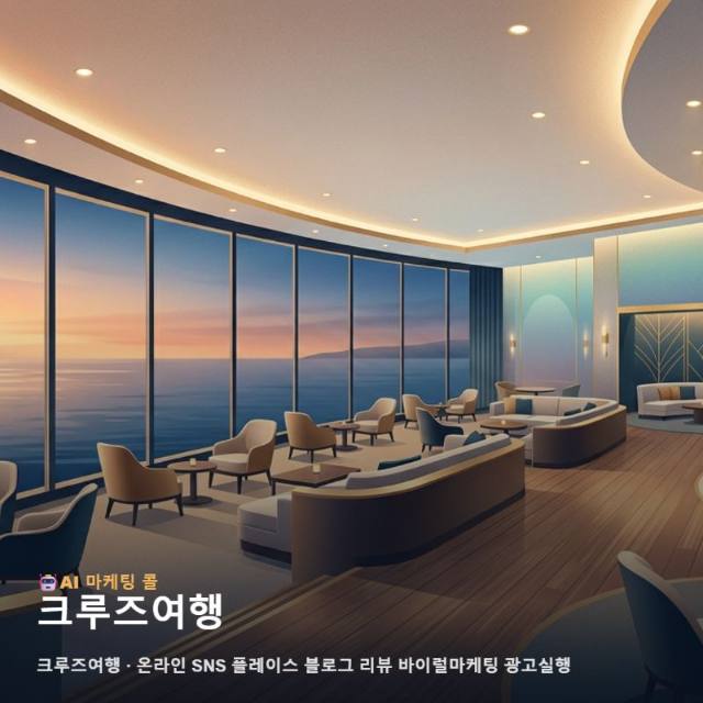 바다 위 움직이는 호텔 크루즈여행 가치를 효과적으로 전달하는 온라인 마케팅 관련 이미지 1