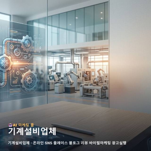 보이지 않는 기계설비업체 가치를 온라인 신뢰로 연결하는 통합 마케팅 전략 관련 이미지 1