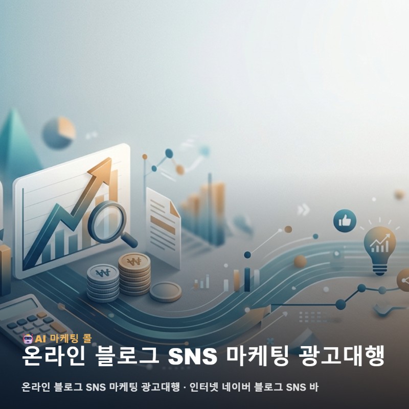 비즈니스 성장을 견인하는 전문적인 온라인 블로그 SNS 마케팅 광고대행 전략 관련 이미지 1