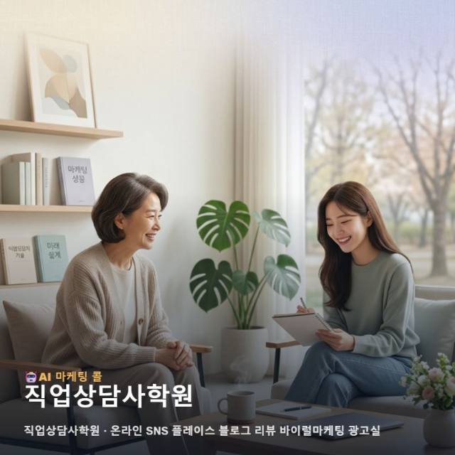 새로운 미래를 여는 직업상담사학원 브랜드의 경쟁력을 강화하고 수강생과의 접점 관련 이미지 1