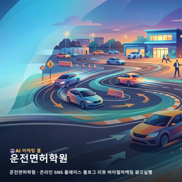 설레는 첫 주행의 시작을 돕는 운전면허학원 브랜딩을 위한 온라인 홍보와 마케팅 실행 전략 관련 이미지 1
