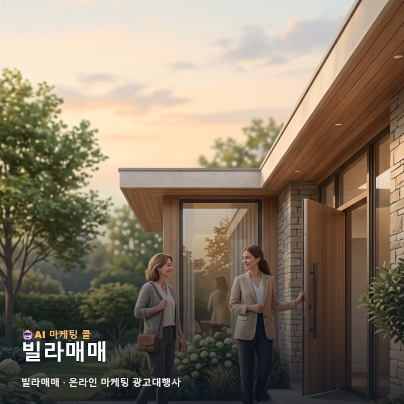 성공적인 빌라매매 매물 홍보를 위해 온라인 마케팅 광고대행사가 제안하는 맞춤형 전략 관련 이미지 1