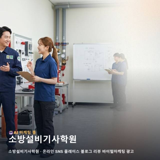 성공적인 수강생 모집을 위한 소방설비기사학원 온라인 마케팅과 콘텐츠 홍보 전략 관련 이미지 1