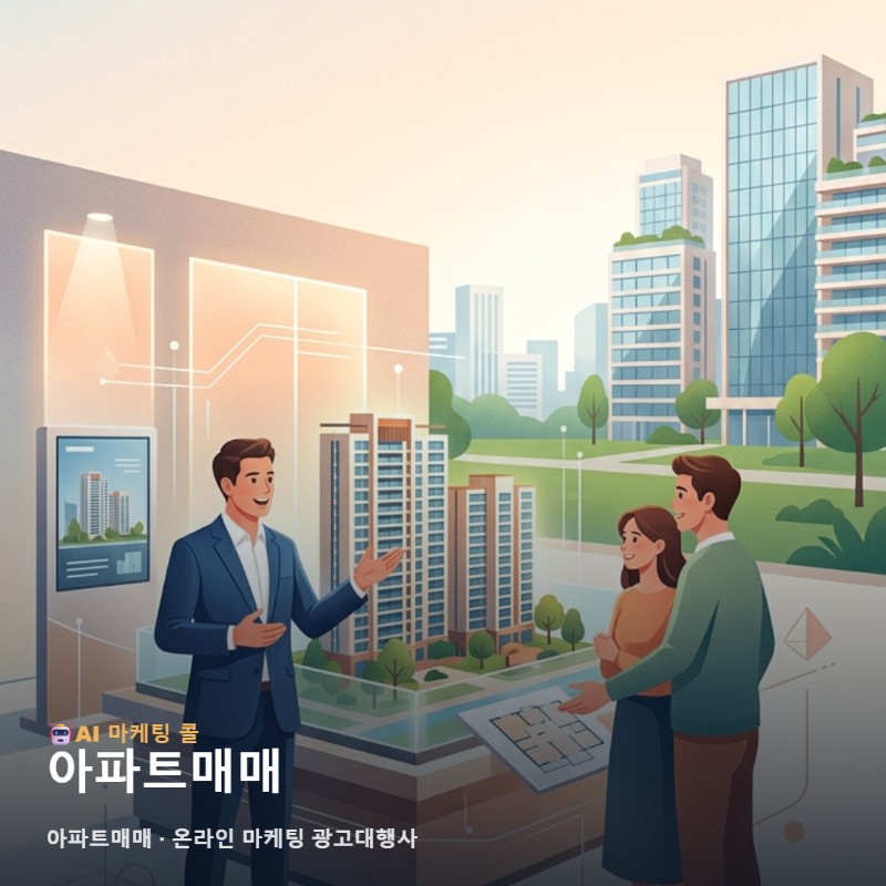 성공적인 아파트매매 홍보를 위한 온라인 마케팅 광고대행사 선택과 효과적인 채널 활용법 관련 이미지 1