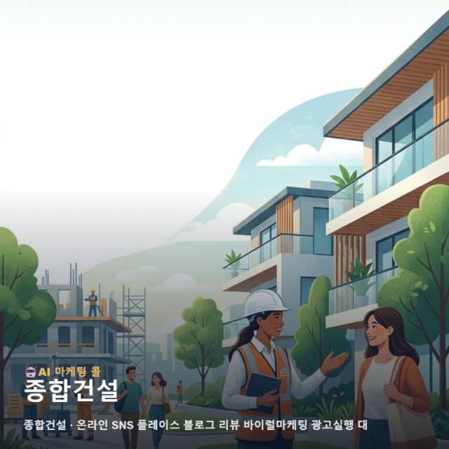 성공적인 종합건설 사업 운영을 위해 꼭 알아야 할 온라인 홍보와 채널별 마케팅 관련 이미지 1