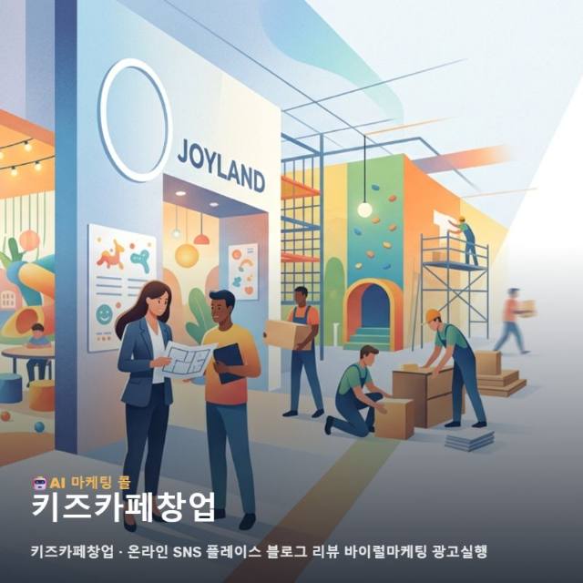 성공적인 키즈카페창업 운영을 위한 온라인 마케팅 광고대행 통합 솔루션 제안 관련 이미지 1