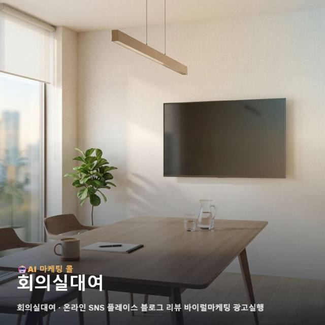 성공적인 회의실대여 운영을 위한 온라인 마케팅 광고대행 선택과 홍보 전략 가이드 관련 이미지 1