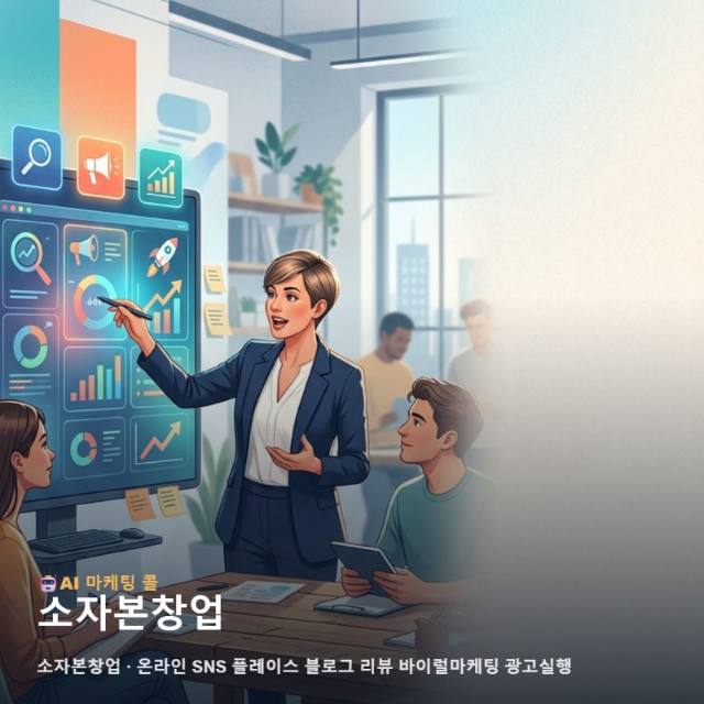 소자본창업 초기 고객 유입을 극대화하는 온라인 마케팅 광고대행 실행 가이드 관련 이미지 1