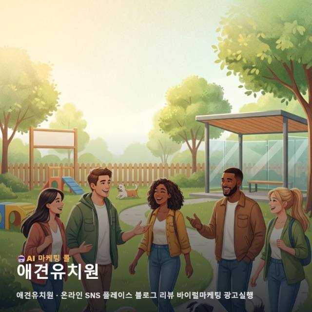 소중한 반려견을 위한 애견유치원 가치를 알리는 온라인 마케팅 활용법 관련 이미지 1