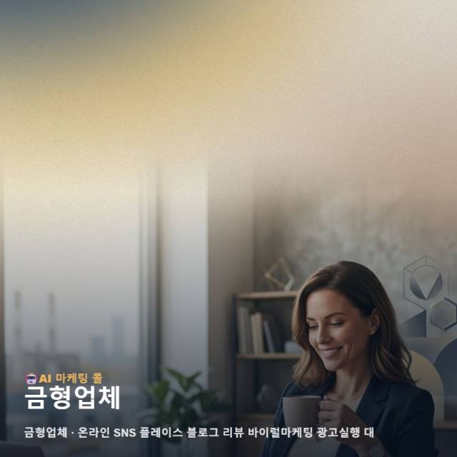 숙련된 기술력을 보유한 금형업체 정보를 온라인에서 효과적으로 알리는 마케팅 관련 이미지 1