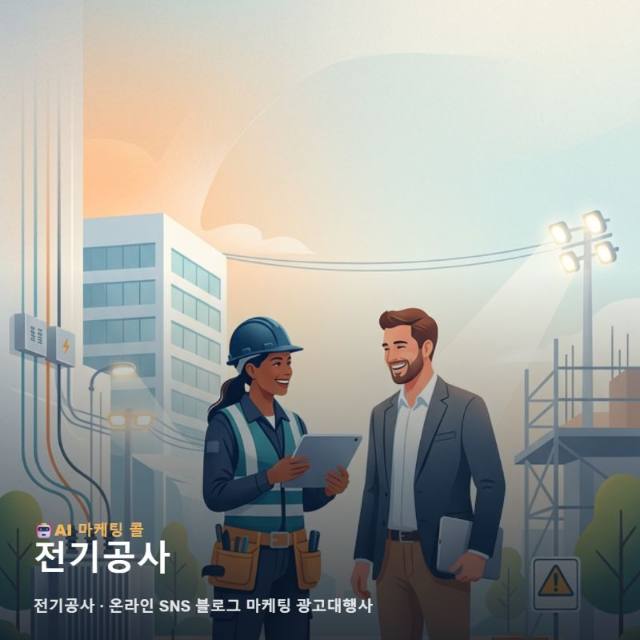신뢰받는 전기공사 브랜드를 만드는 온라인 SNS 블로그 마케팅 광고대행사 활용법 관련 이미지 1