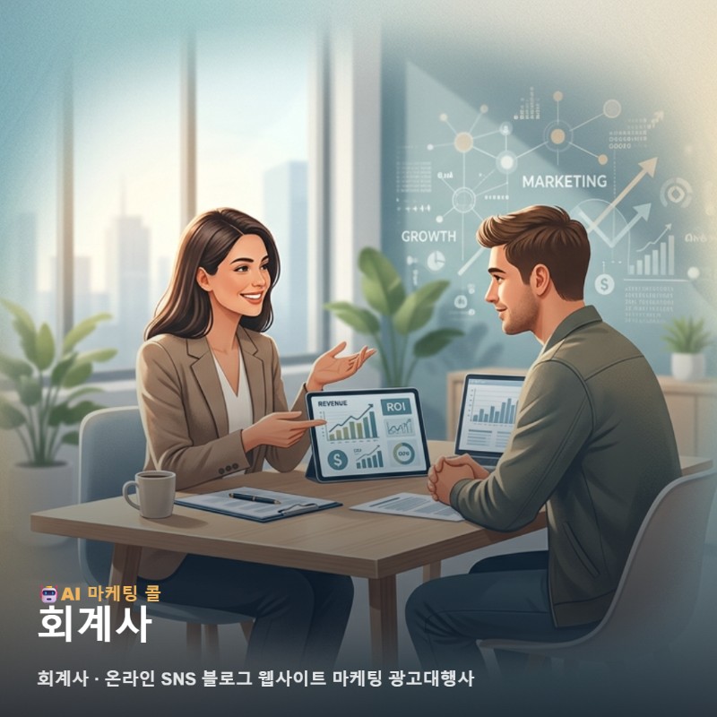 신뢰받는 회계사 홍보를 위해 마케팅 광고대행사가 현장에서 제안하 관련 이미지 1