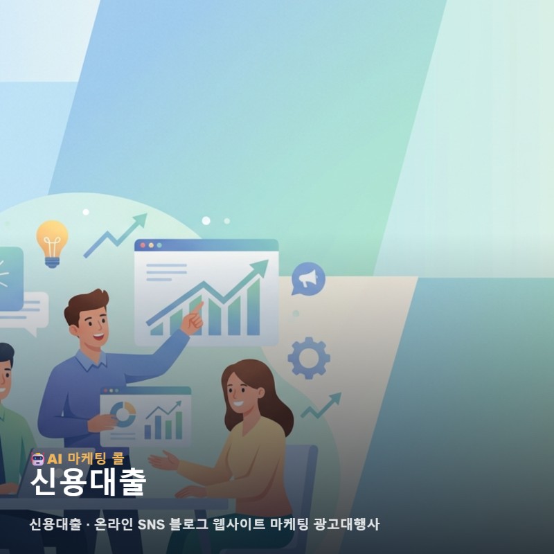 신용대출 홍보의 전문성을 확보하는 온라인 마케팅 대행사 선택 기준 관련 이미지 1