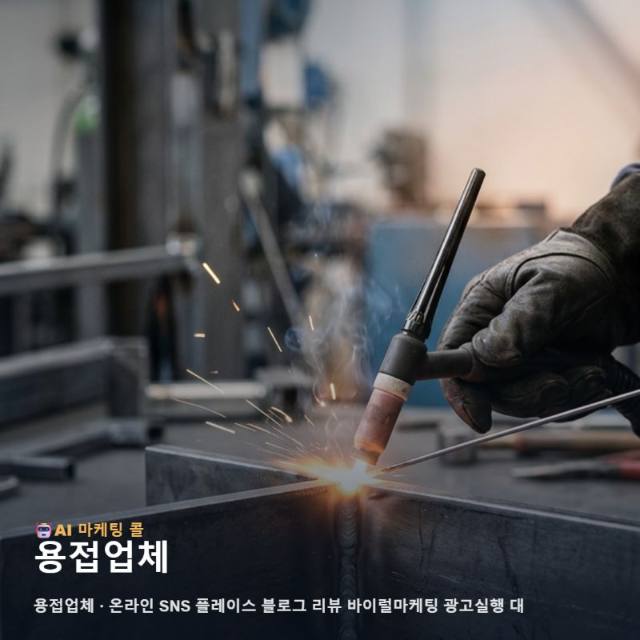 실력 있는 용접업체 정보를 잠재 고객이 쉽게 찾도록 돕는 통합 온라인 마케팅 가이드 관련 이미지 1