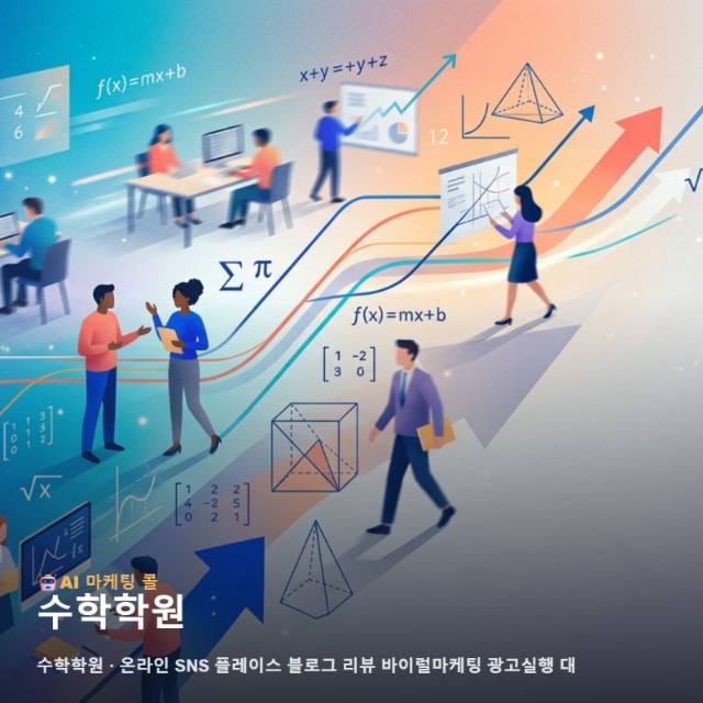 실력을 키워주는 수학학원 가치를 학부모에게 신뢰로 전달하는 온라인 마케팅 전략 가이드 관련 이미지 1