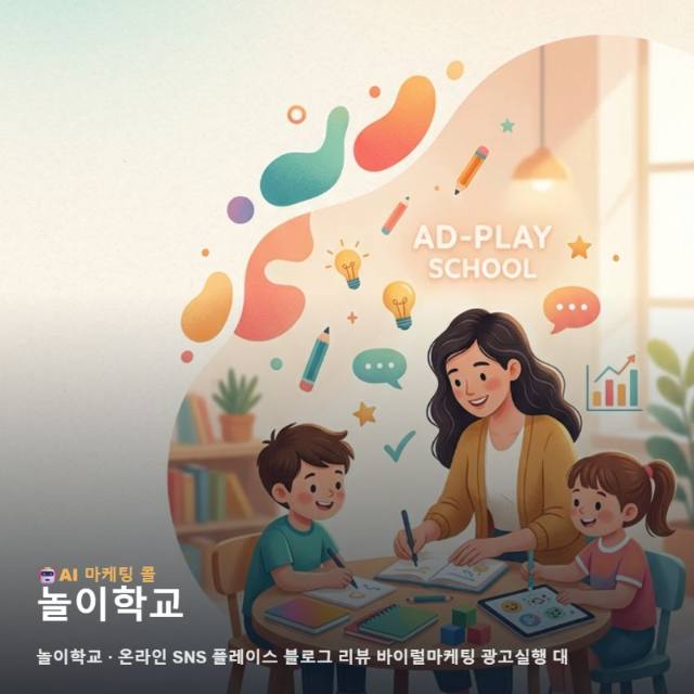 아이들의 창의적 성장을 돕는 놀이학교 가치를 학부모에게 신뢰로 전달하는 온라인 관련 이미지 1