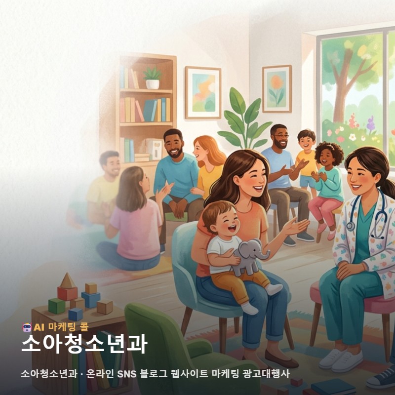 아이를 키우는 부모의 마음을 사로잡는 소아청소년과 온라인 홍보 비결 관련 이미지 1