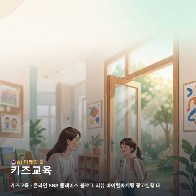 아이의 성장을 돕는 키즈교육 브랜드 가치를 알리는 온라인 마케팅 홍보 전략 관련 이미지 1