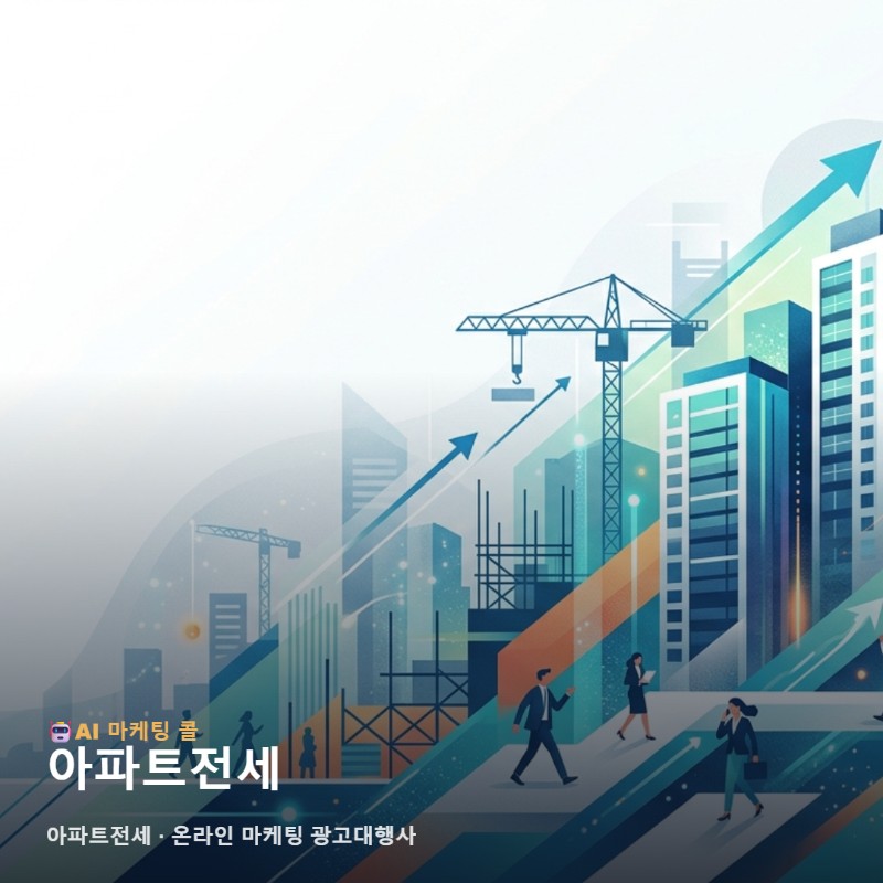 아파트전세 정보를 효율적으로 전달하는 온라인 마케팅 광고대행사 전략 관련 이미지 1