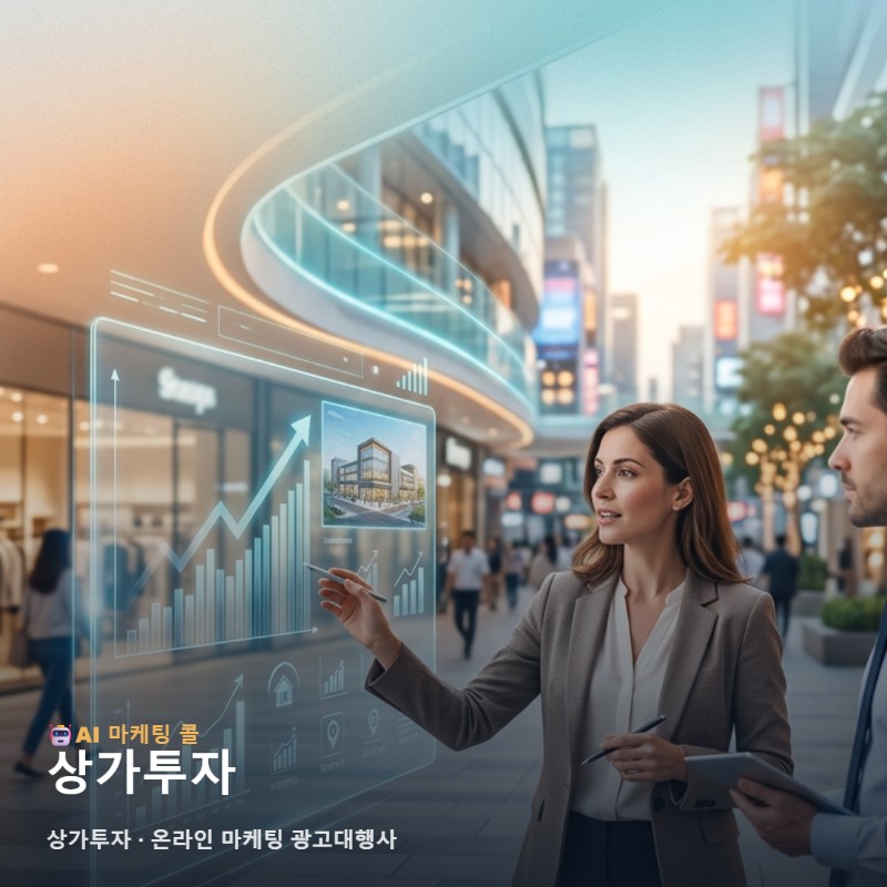 안정적인 수익을 꿈꾸는 상가투자 성공을 뒷받침하는 온라인 마케팅 광고대행사 전략 관련 이미지 1