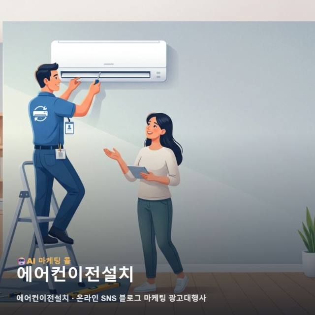 에어컨이전설치 고객의 마음을 사로잡는 온라인 SNS 블로그 마케팅 광고대행사 선택 기준 관련 이미지 1