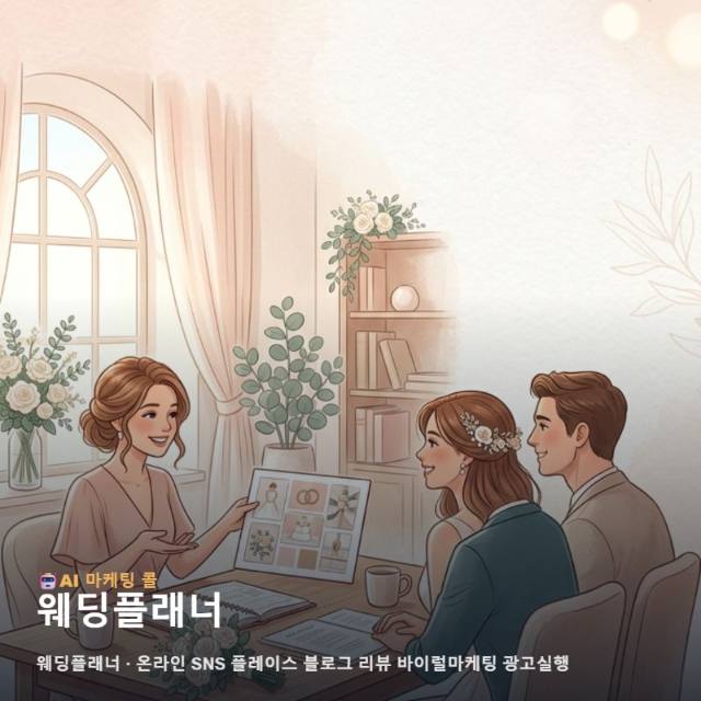 예비부부의 신뢰를 얻는 웨딩플래너 온라인 마케팅 광고대행 실무 전략 관련 이미지 1