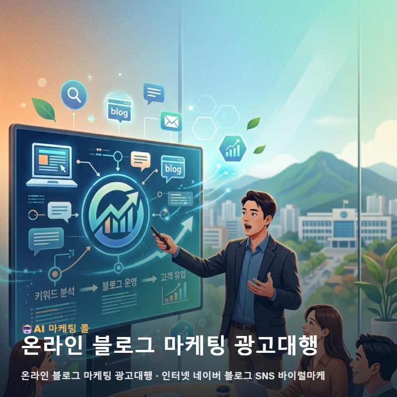 온라인 블로그 마케팅 광고대행, 과천에서는 이렇게 비교해보세요 관련 이미지 1